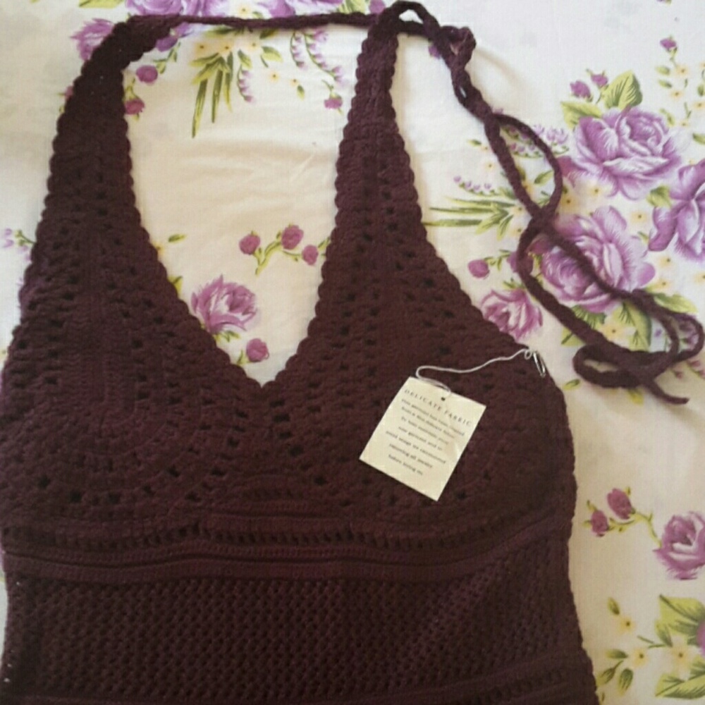 VICTORIA’S SECRET CROCHET HALTER MAXI 🔥 - Picture 6 of 10